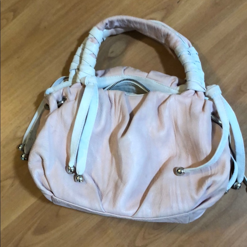 By Bios leather handbag